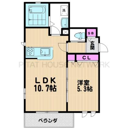 築浅1LDK