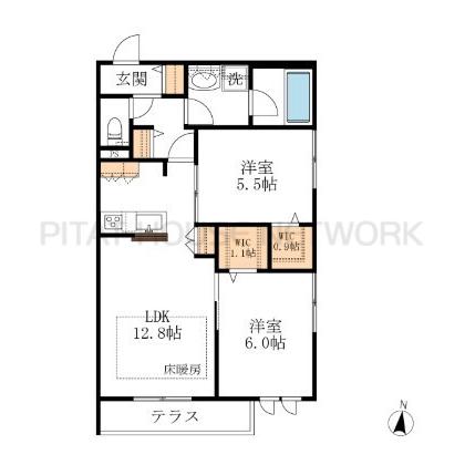  間取り図写真
