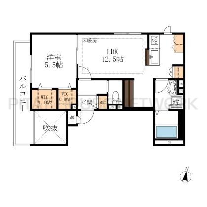  間取り図写真