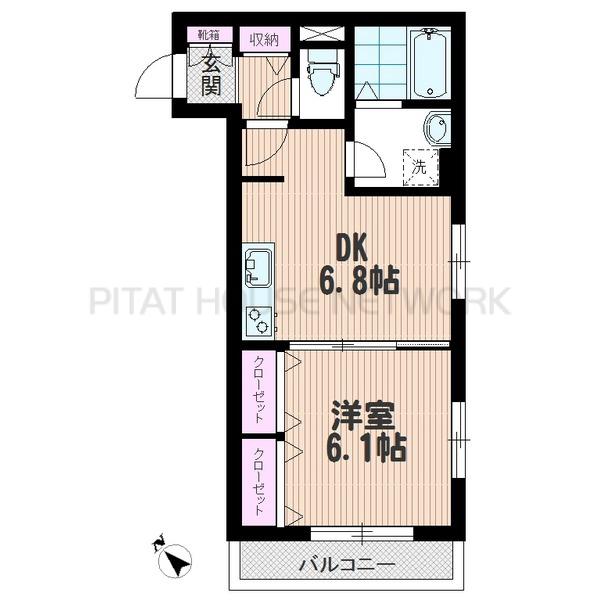 最上階・角部屋!