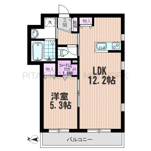 ＷＩＣ付・角部屋