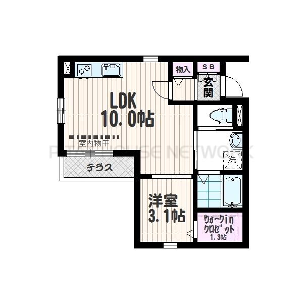 1LDKタイプ