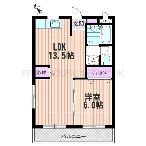 使いやすい1LDK