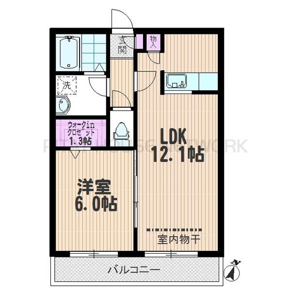 人気の1LDKタイプ
