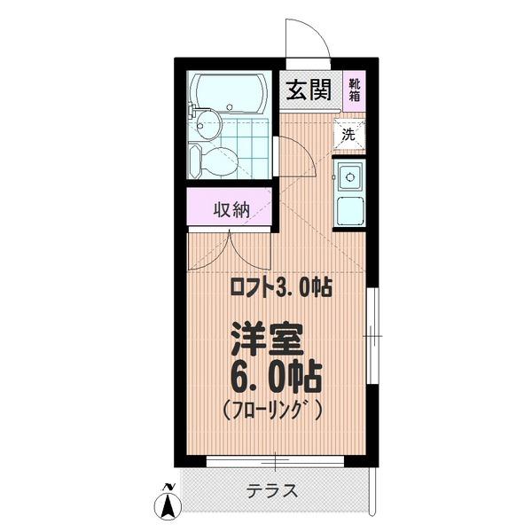 角部屋･ロフト付