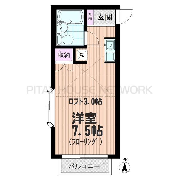 角部屋・ロフト付