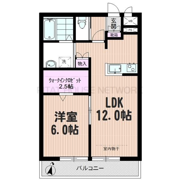 築浅1LDKタイプ