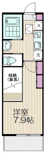 エルセリート北戸田Ⅲ（202） 間取り図画像
