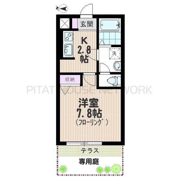 専用庭・2路線利用可