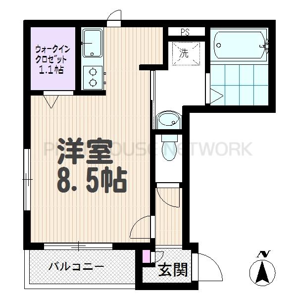 ワンフロア1世帯