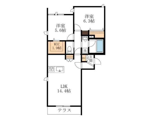  間取り図写真