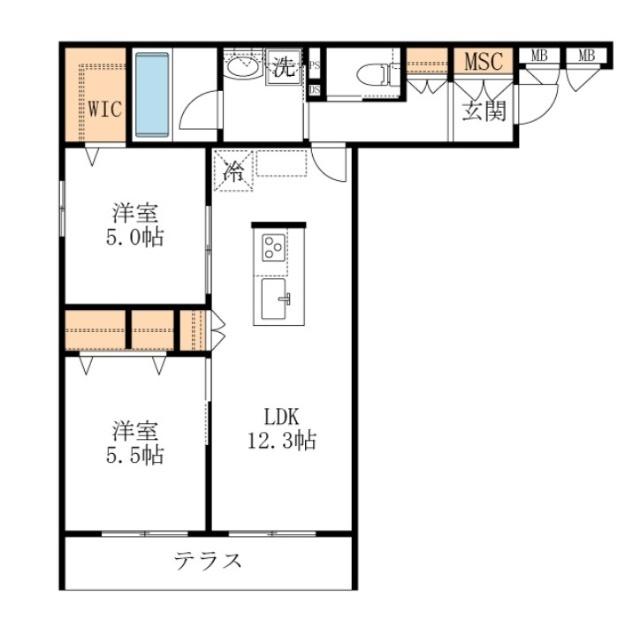  間取り図写真