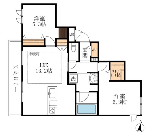  間取り図写真