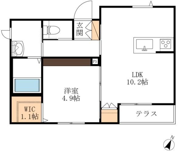  間取り図写真
