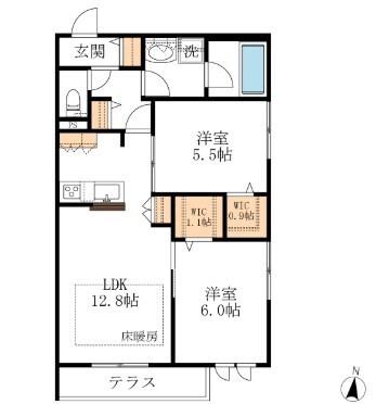  間取り図写真