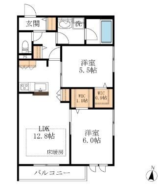  間取り図写真