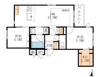  間取り図写真