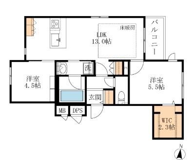  間取り図写真