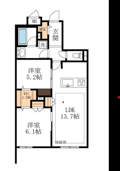  間取り図写真