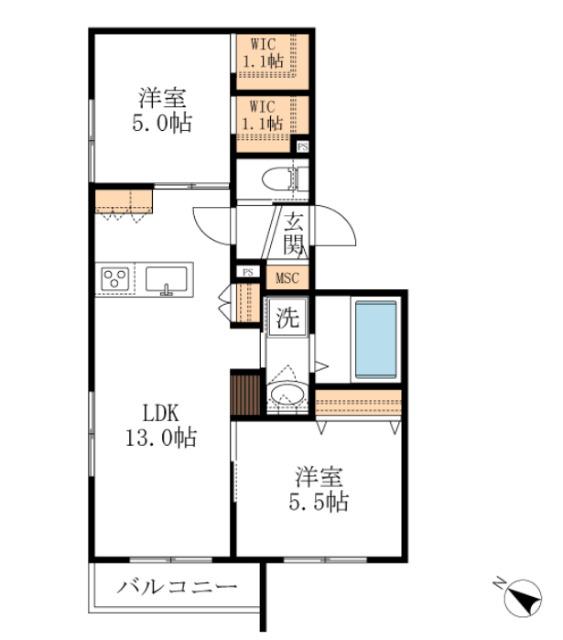  間取り図写真