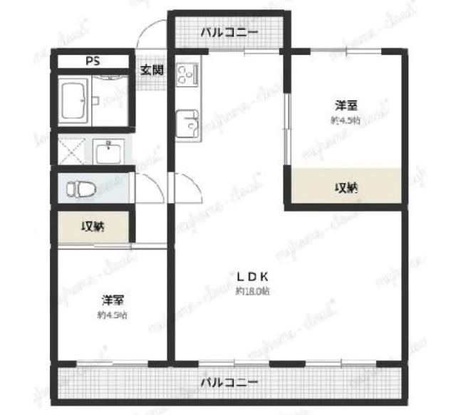  間取り図写真
