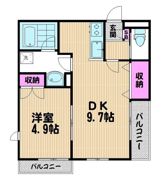 1DKタイプ