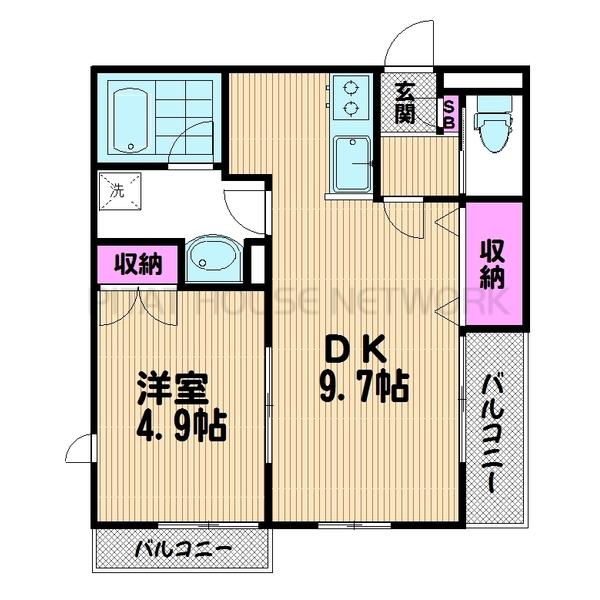 1DKタイプ