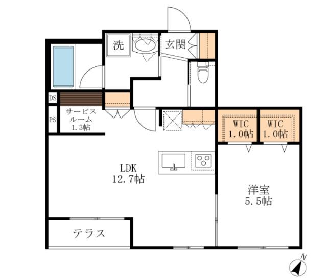  間取り図写真