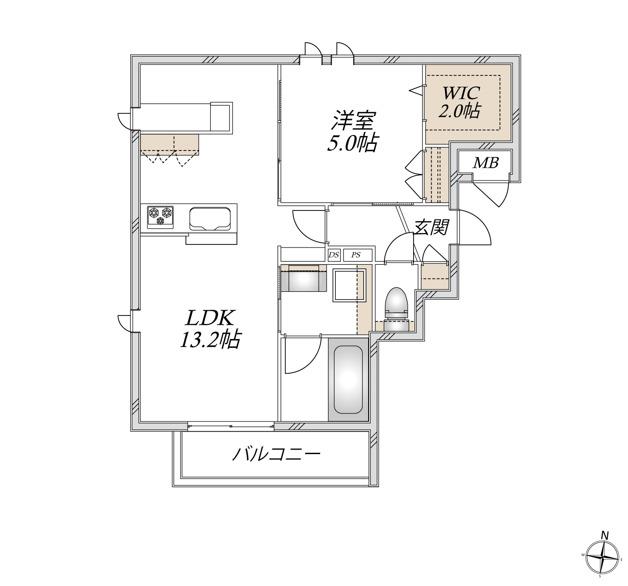  間取り図写真