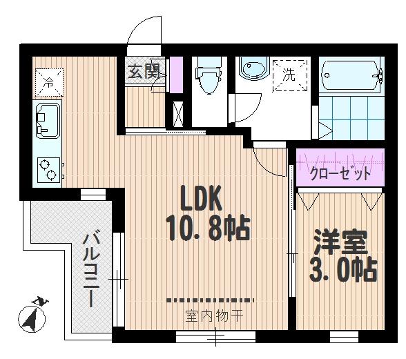 【へーベルメゾン】グラティア浦和（302） 間取り図画像