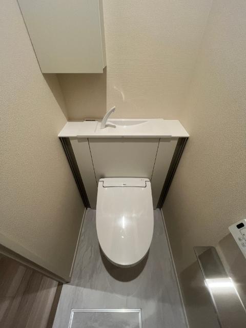 【へーベルメゾン】クレスコート岸町（102） トイレ