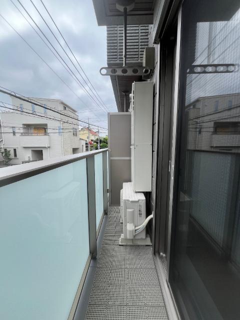 【へーベルメゾン】クレスコート岸町（202） バルコニー