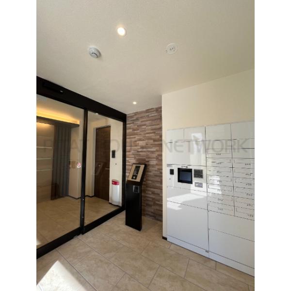 綺麗なエントランス