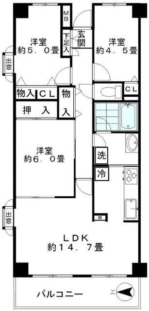  間取り図写真