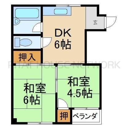  間取り図写真