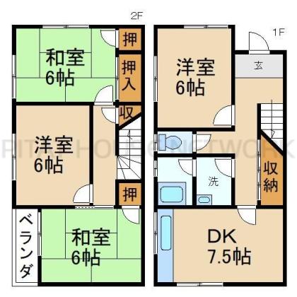  間取り図写真