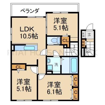  間取り図写真