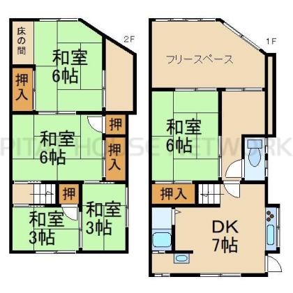 間取り図写真