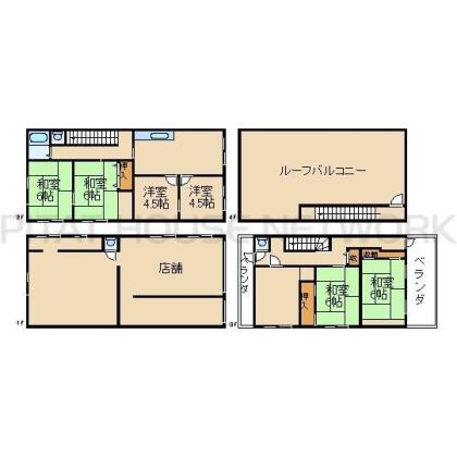  間取り図写真