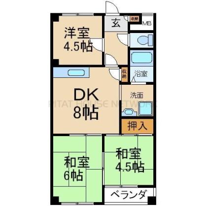  間取り図写真