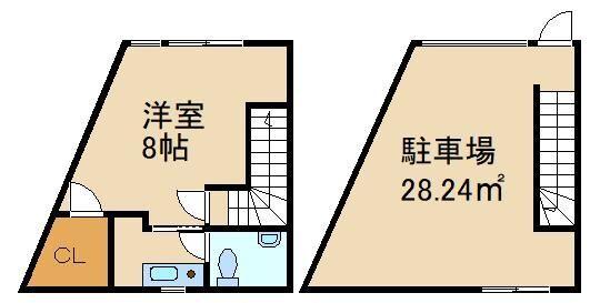 ガレージゲート池の瀬 間取り図画像