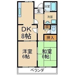 メゾンさくら 間取り図画像