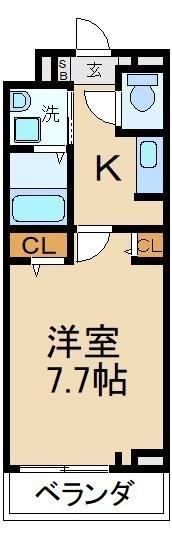 アンジュ　ド　ボヌール　香里園（310） 間取り図画像