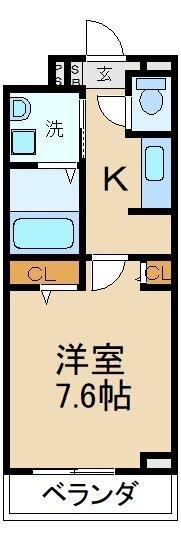 ラッフィナート　ソレイユ（302） 間取り図画像