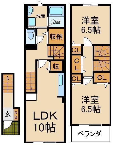 讃良レジデンス（208） 間取り図画像