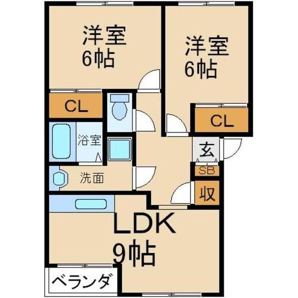 グランチェスタ 間取り図画像