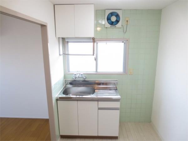 寝屋川市萱島桜園町アパート キッチン