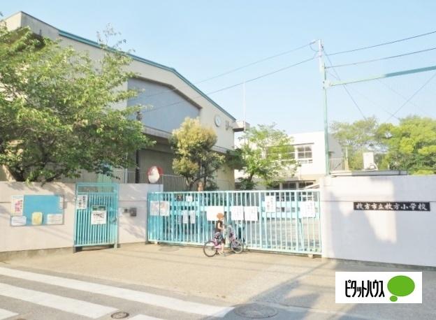 枚方市立枚方小学校：414m