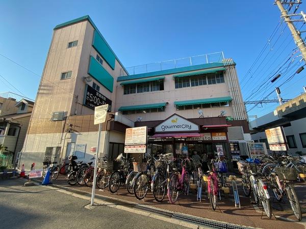 グルメシティ千船店：358m
