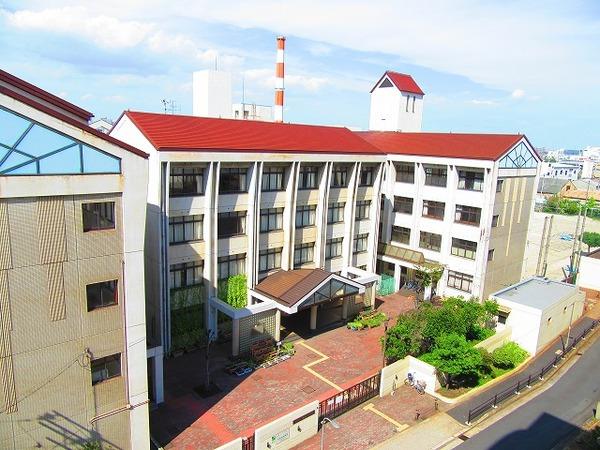 大阪市立佃南小学校：617m